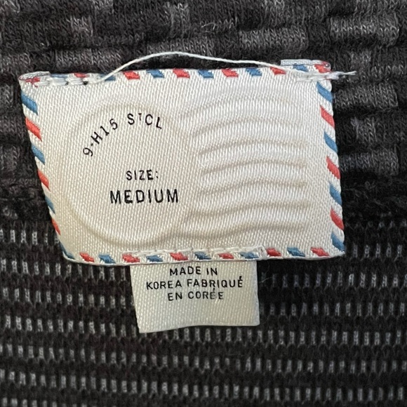 Plaid / Crochet sleeve dress - Picture 2 of 8